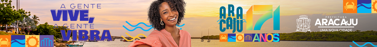 Banner Aracaju 171 anos