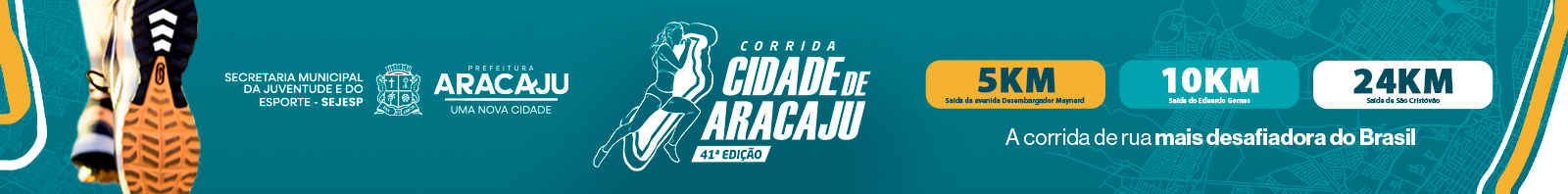 Banner Corrida de Aracaju