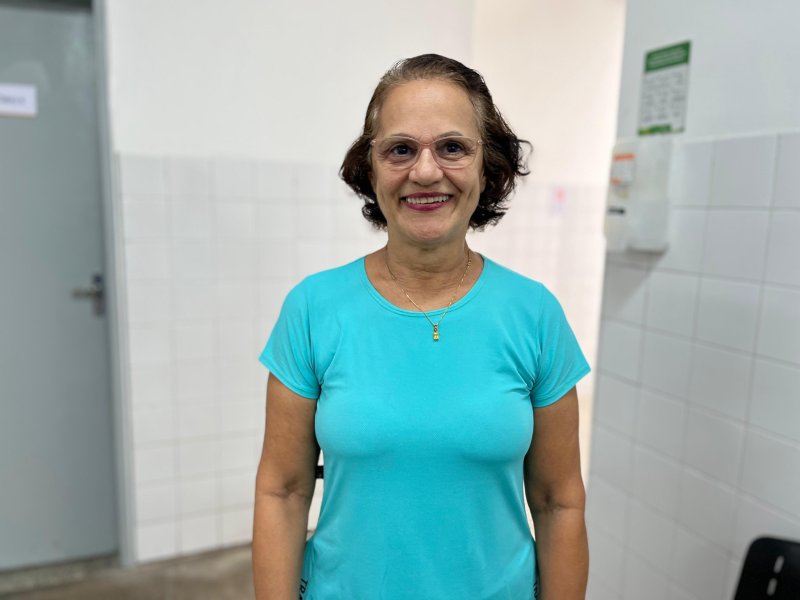 Ana Maria Almeida, acompanhada pela unidade desde 2020, também destacou a qualidade do atendimento oferecido