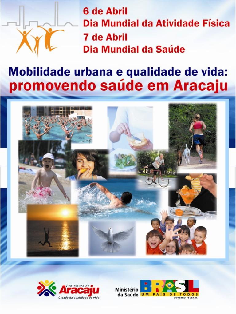 Dia Mundial da Saúde será comemorado nesta quarta com caminhada -  Prefeitura de Aracaju