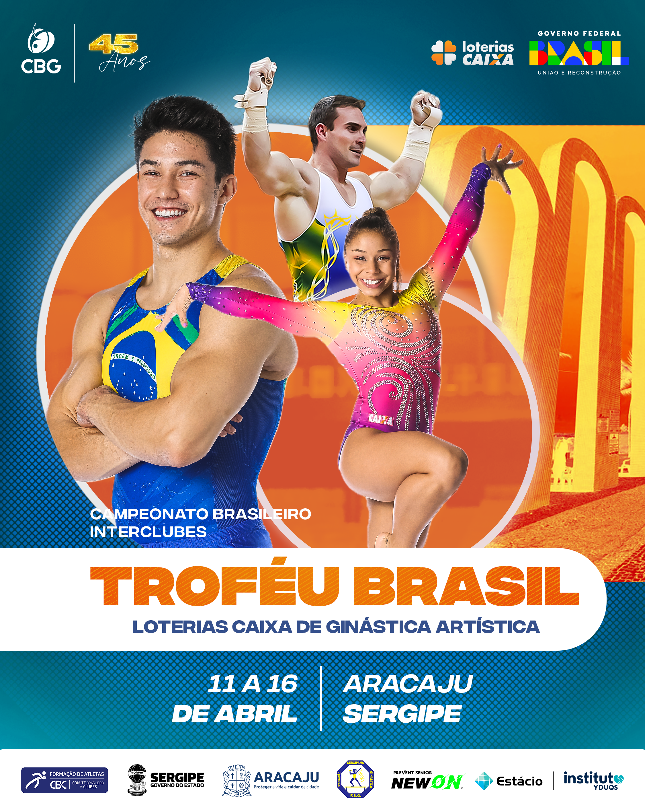Com apoio da Prefeitura, Aracaju sediará Troféu Brasil de Ginástica  Artística - Prefeitura de Aracaju